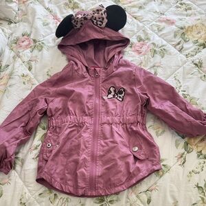 Disney Purple Minnie Mouse Kids Raincoat